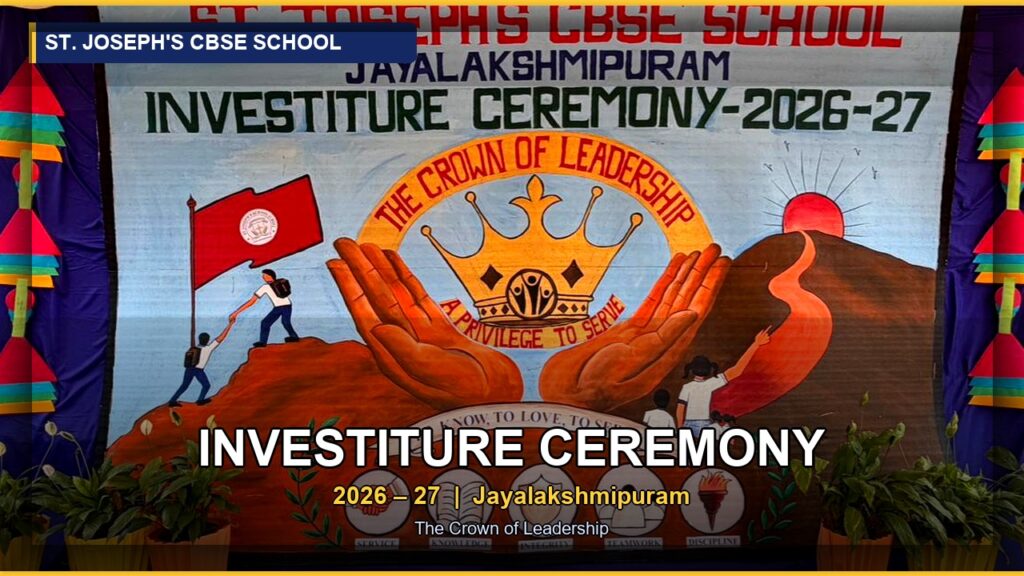 Investiture Ceremony & School Events | St. Joseph’s Jayalakshmipuram